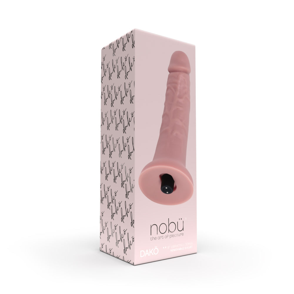 Nobü Essentials – Dako Removable Bullet Vibrating Dong – Peach