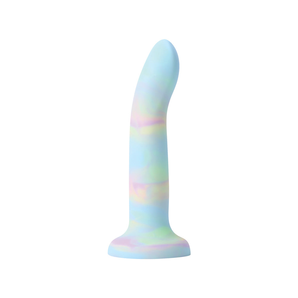 Nobü Rainbow – DG25 Large Dildo with Suction Cup – Blue Tie-Dye