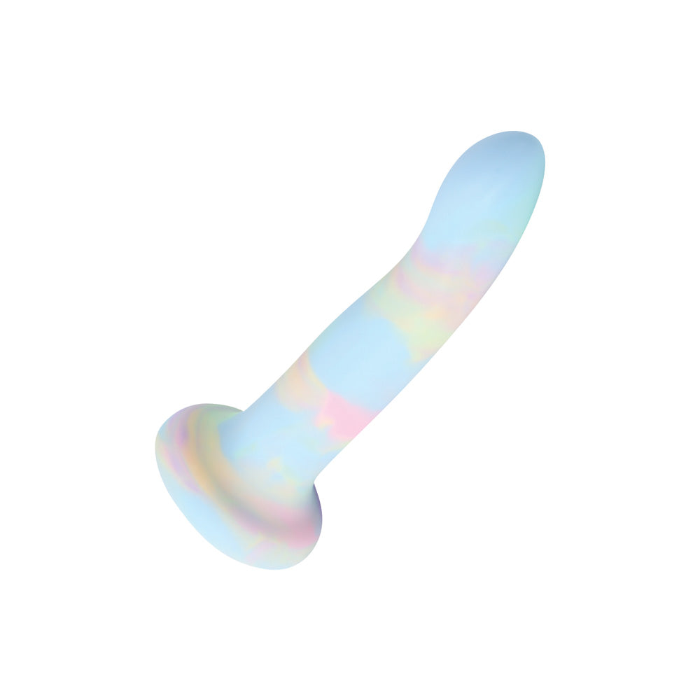 Nobü Rainbow – DG25 Large Dildo with Suction Cup – Blue Tie-Dye