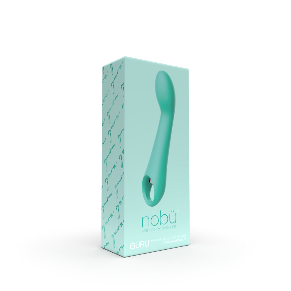Nobü Essentials – Guru Removable Bullet G-Spot Vibe – Seafoam Green
